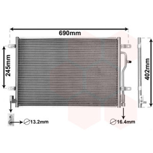 VAN WEZEL 03005194 Condenseur de climatisation