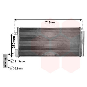VAN WEZEL 17005310 Condenseur de climatisation