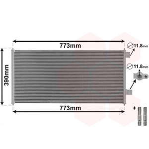 VAN WEZEL 18005361 Condensador de aire acondicionado