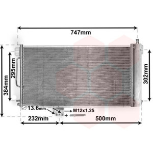 VAN WEZEL 30005200 Air conditioning condenser