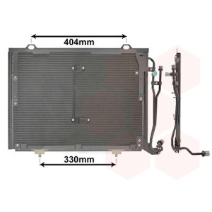 VAN WEZEL 30005279 Condensador de aire acondicionado