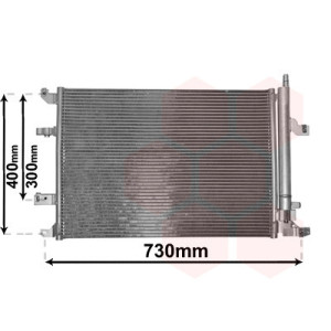 VAN WEZEL 59005138 Condenseur de climatisation