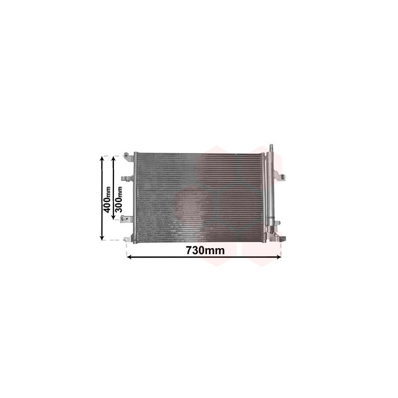 VAN WEZEL 59005138 Skraplacz klimatyzacji