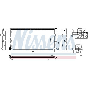 NISSENS 940829 Klimakondensator
