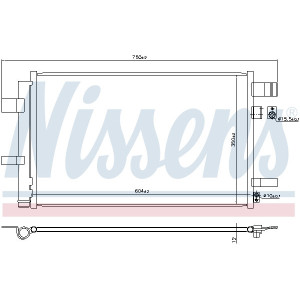 NISSENS 940933 Condensatore climatizzatore