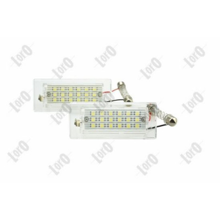 LORO L04-210-0006LED Oświetlenie tablicy rejestracyjnej dla BMW X5 E53 X3 E83