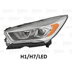 Faro Delantero para Izquierda Ford Kuga II (2017-2019) - VALEO 046928