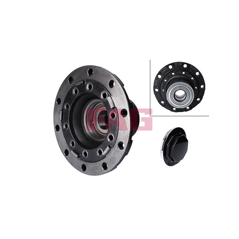 FAG 723 5029 10 Wheel Hub Rear for