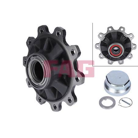 FAG 723 5012 10 Moyeu de roue Arrière pour