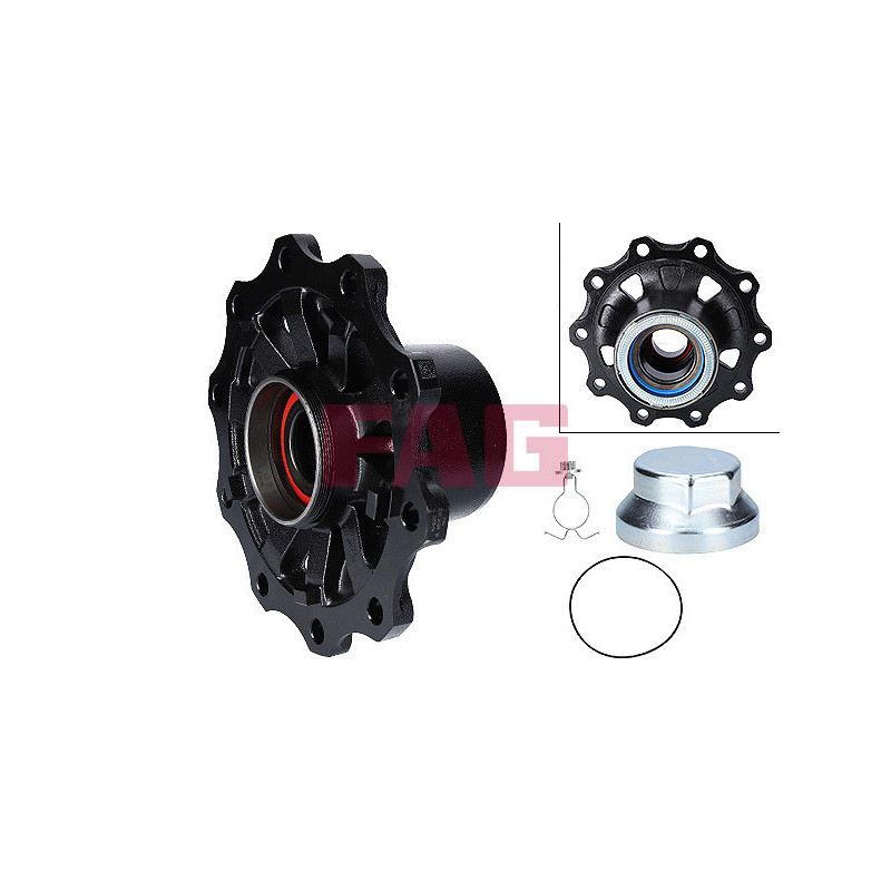 FAG 723 5008 10 Wheel Hub Rear for