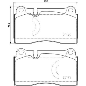 BREMBO P 85 159 Brake Pads Set Front for