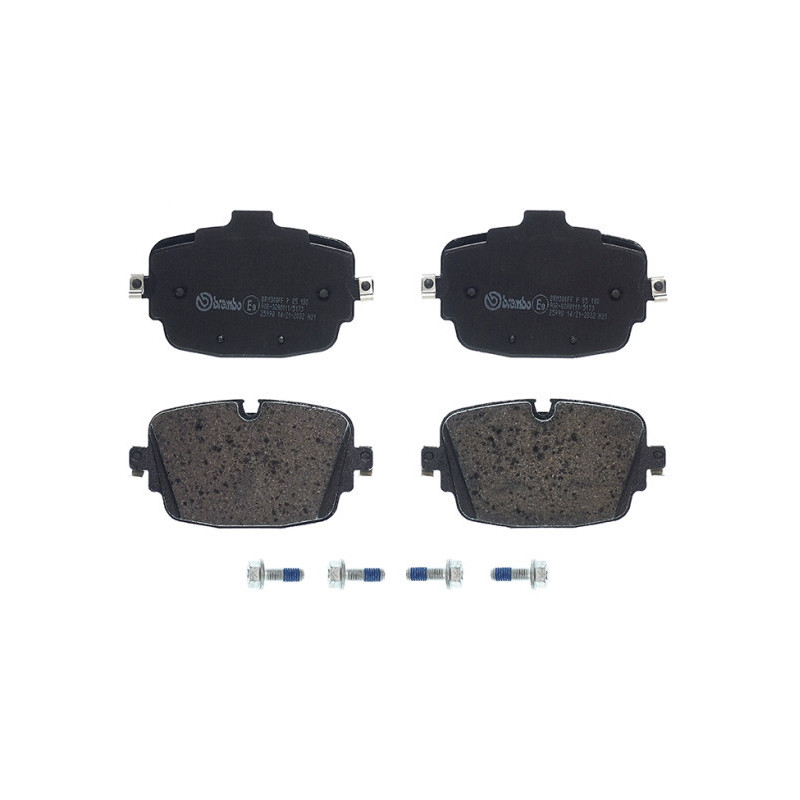 BREMBO P 85 180 Brzdové platničky zadné pre A6 Q7 A8 Bentayga Q8 A7 Urus