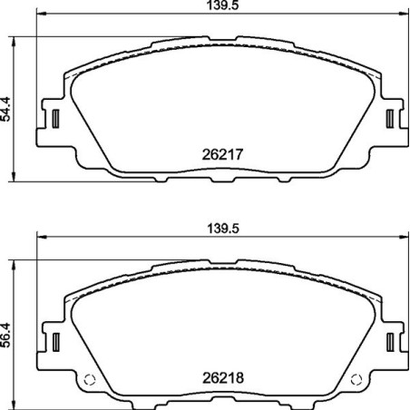 BREMBO P 83 175 Klocki hamulcowe przód dla Toyota Yaris Cross Corolla