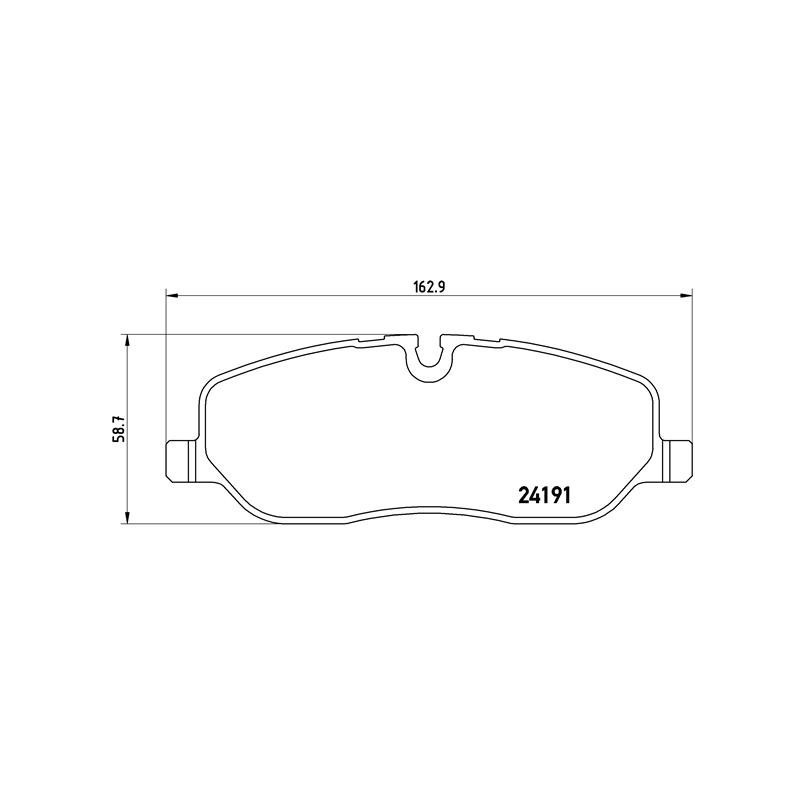 BREMBO P 44 014 Plaquettes de frein avant pour Land Rover Discovery