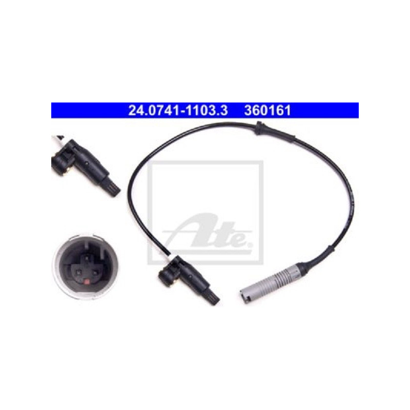ATE 24.0741-1103.3 Snímač ABS přední pro BMW 3 Z3