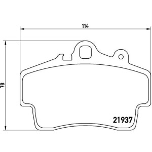 BREMBO P 65 007 Plaquettes de frein avant pour Porsche Boxster Cayman