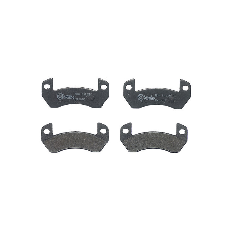 BREMBO P 62 002 Brake Pads Set Rear for 500 400 A.721 A.741 A.751 Ambra Be M500 Nova