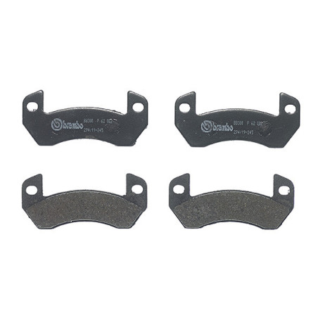 BREMBO P 62 002 Bremsbeläge Hinten für 500 400 A.721 A.741 A.751 Ambra Be M500 Nova