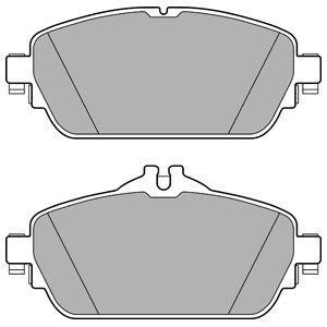 Brzdové platničky Predné pre Mercedes W205 S205 C205 A205 W213 S213 DELPHI LP2764