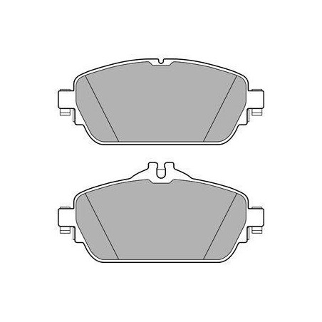 Klocki hamulcowe Przód dla Mercedes W205 S205 C205 A205 W213 S213 DELPHI LP2764
