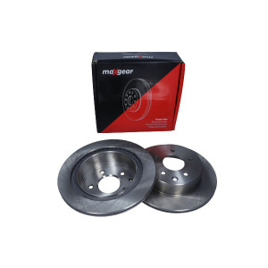 MAXGEAR 19-1873 Tarcza hamulcowa tył dla X-Trail Qashqai Koleos Rogue G Juke 350 Skyline Leaf