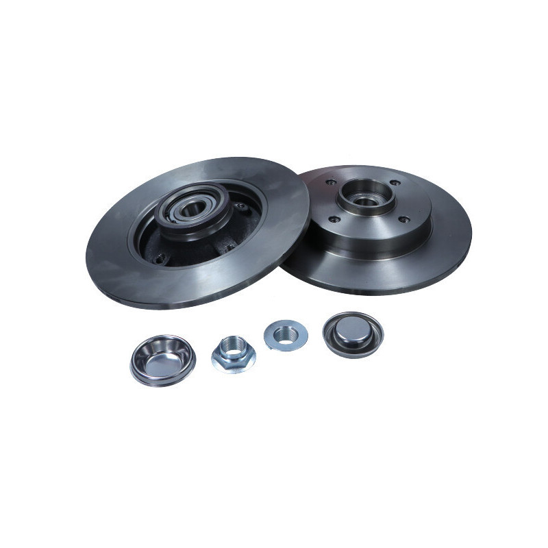MAXGEAR 19-1909 Brake Disc Rear for 307 C4 Cactus DS3 207 208 C3 Picasso Aircross DS 2008