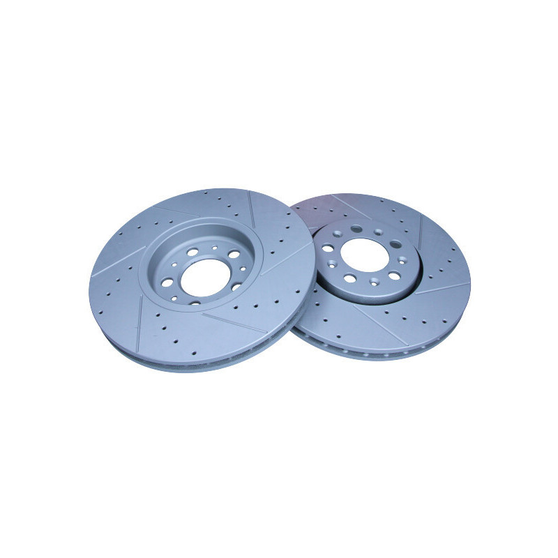 MAXGEAR 19-0762SPORT Disque de frein avant pour Ibiza Fabia Bora Polo A1 Rapid Golf Toledo Roomster