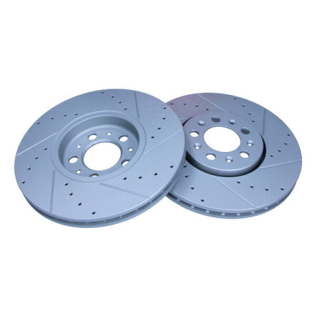 MAXGEAR 19-0762SPORT Brake Disc Front for Ibiza Fabia Bora Polo A1 Rapid Golf Toledo Roomster Leon