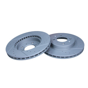 MAXGEAR 19-0712SPORT Brake Disc Front for Civic 400 45 200 MG 25 Jazz ZS Streetwise CRX City Coupe