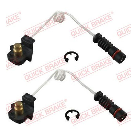 QUICK BRAKE WS 0184 A Czujnik zużycia klocków hamulcowych dla
