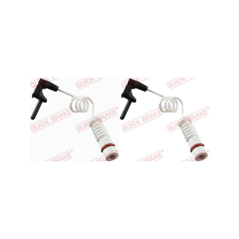 QUICK BRAKE WS 0209 A Czujnik zużycia klocków hamulcowych dla