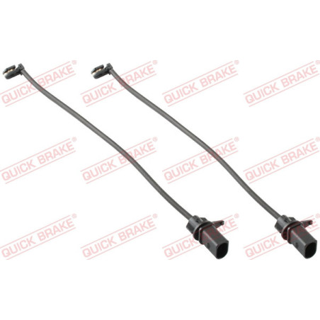 QUICK BRAKE WS 0302 A Témoin d'usure de plaquette de frein pour