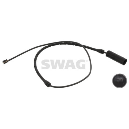 SWAG 99 90 6860 Sensor desgaste pastillas freno para Delantero para