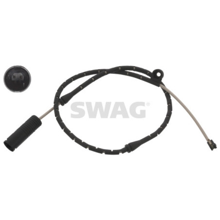 SWAG 20 91 8559 Snímač opotrebovania brzdových doštičiek Predný pre