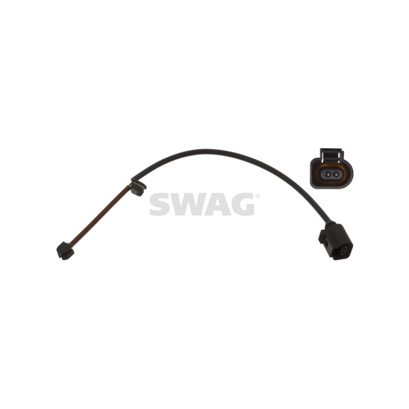SWAG 38 94 4554 Snímač opotrebovania brzdových doštičiek Predný pre