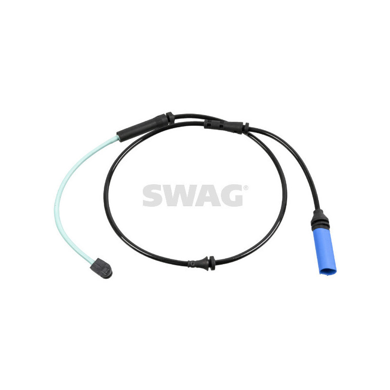 SWAG 20 10 4575 Czujnik zużycia klocków hamulcowych Przód dla