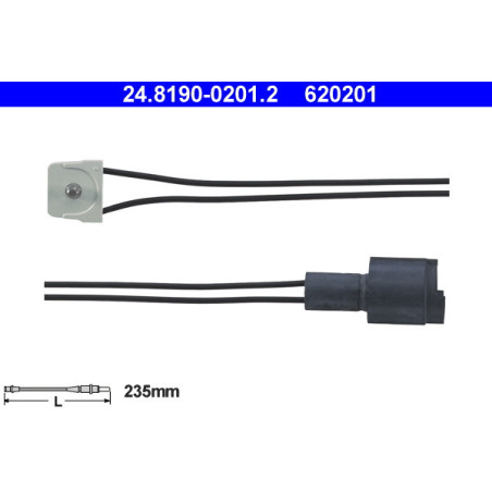 ATE 24.8190-0201.2 Brake Pad Wear Sensor for BMW 3 Z1