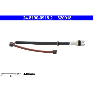 ATE 24.8190-0918.2 Sensore usura pastiglie freni per Porsche 911