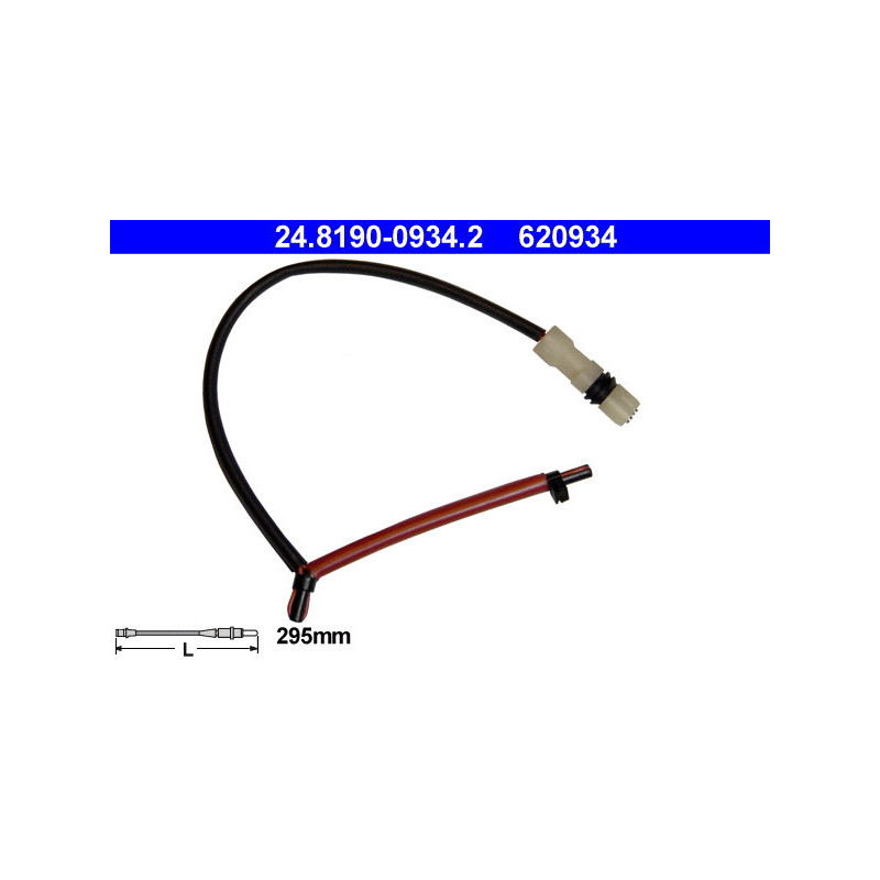 ATE 24.8190-0934.2 Brake Pad Wear Sensor for Porsche Boxster Cayman