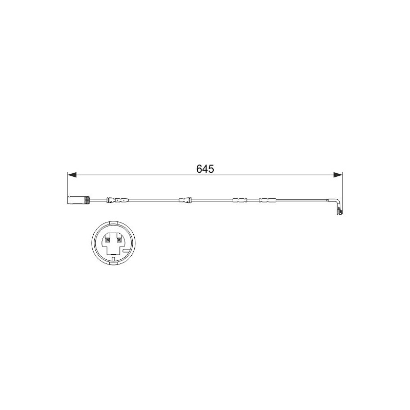 BREMBO A 00 532 Témoin d'usure de plaquette de frein pour