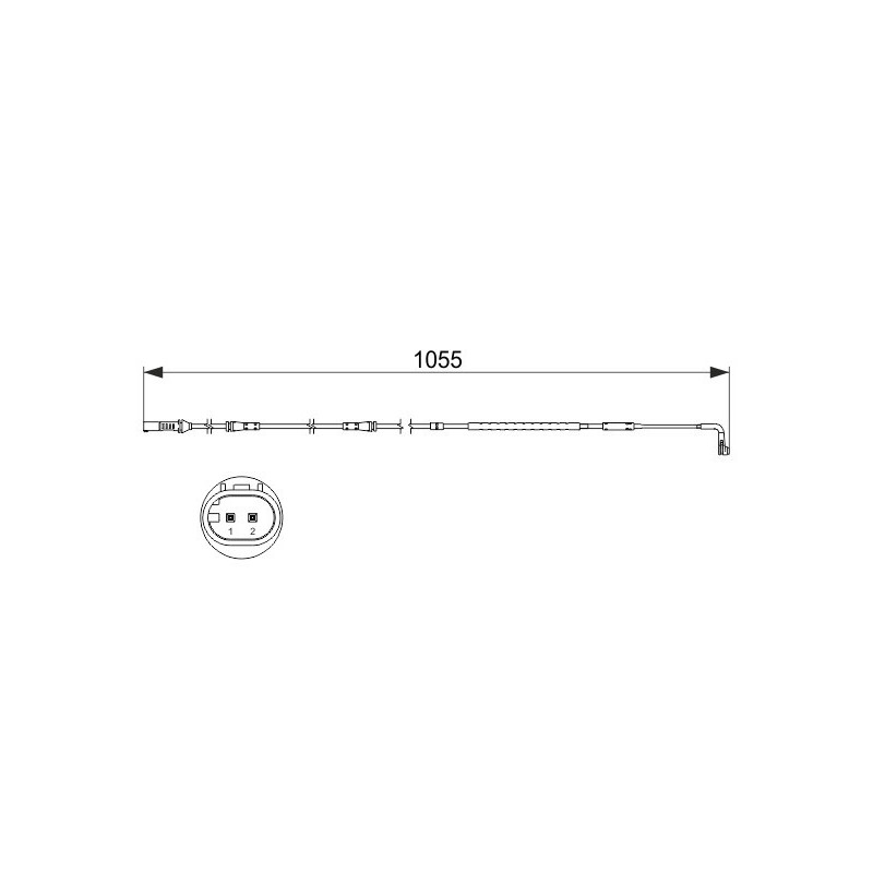 FEBI BILSTEIN 170793 Bremsbelagverschleißsensor für