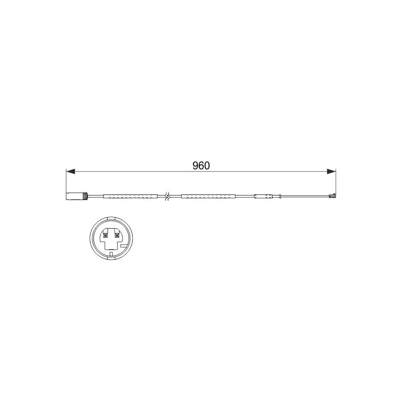 BREMBO A 00 419 Bremsbelagverschleißsensor für