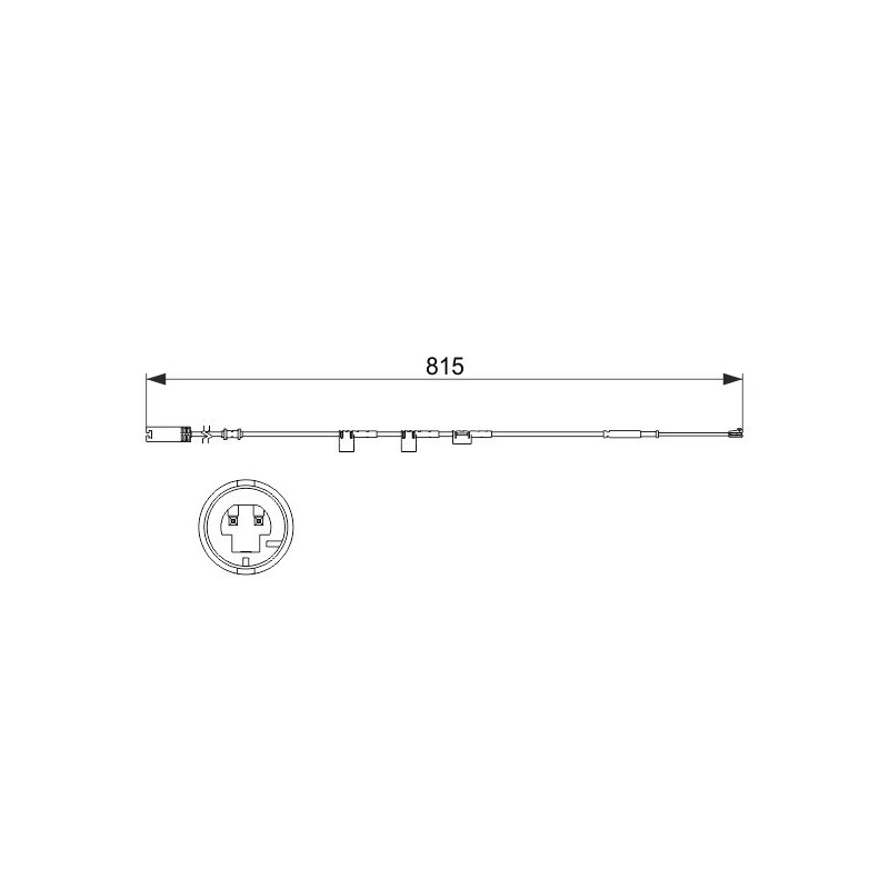 BOSCH 1 987 473 524 Brake Pad Wear Sensor for