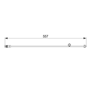 BREMBO A 00 466 Snímač opotrebovania brzdových doštičiek pre