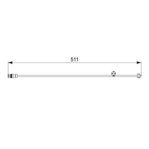 BREMBO A 00 519 Bremsbelagverschleißsensor für