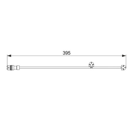 BREMBO A 00 487 Sensor desgaste pastillas freno para