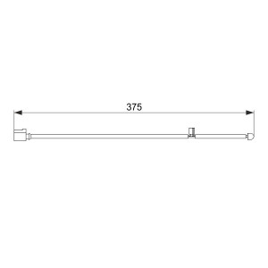 BOSCH 1 987 474 562 Brake Pad Wear Sensor for