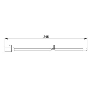 BREMBO A 00 329 Bremsbelagverschleißsensor für