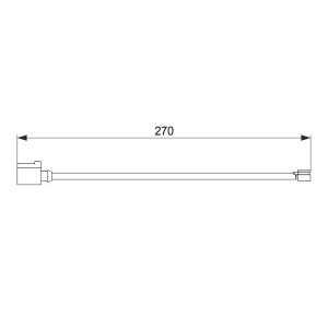 BOSCH 1 987 474 564 Brake Pad Wear Sensor for