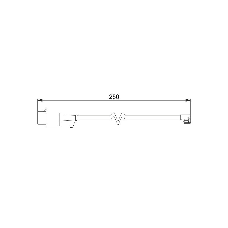 BOSCH 1 987 474 574 Brake Pad Wear Sensor for